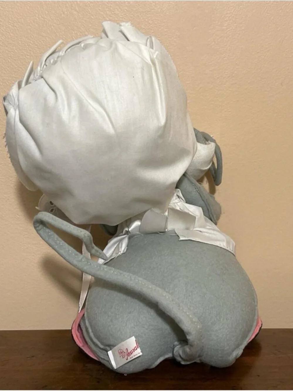 Annalee 1987 Collectible Large Mother Mouse with Baby